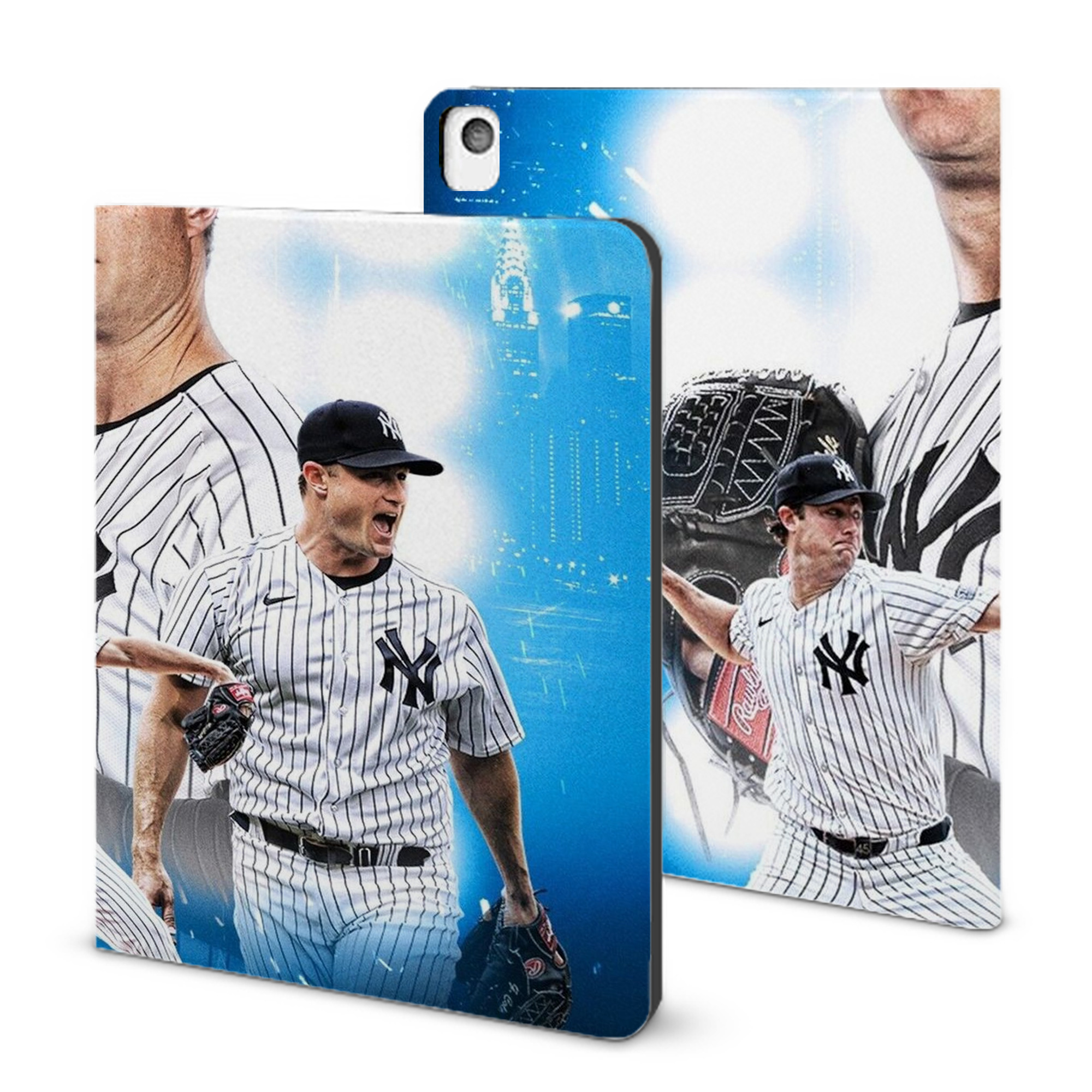 Gerrit Cole 7 IPad Book-Style Case With Pencil Slot – Slim PU & TPU Cover – Full Protection, Precise Fit, Water & Scratch Resistant